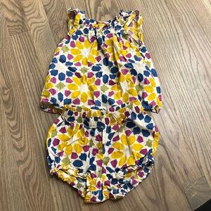 EUC shirt and short set from Tea Collection